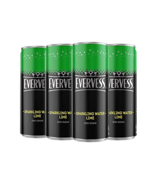 Evervess Sparkling Water - Lime Zero Sugar