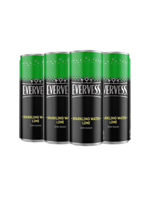 Evervess Sparkling Water - Lime Zero Sugar