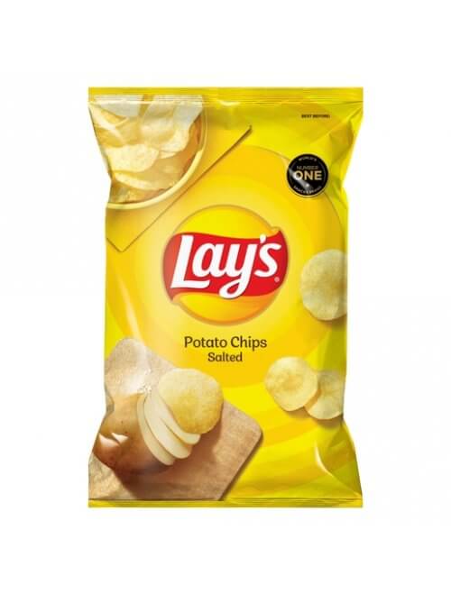 Lays Potato Chips Salt 120g