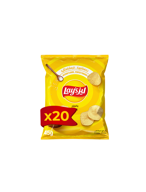 Lays Potato Chips Salt 45g