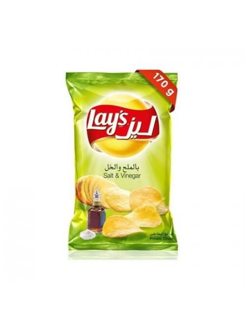 Lays Potato Chips Salt & Vinegar 110g